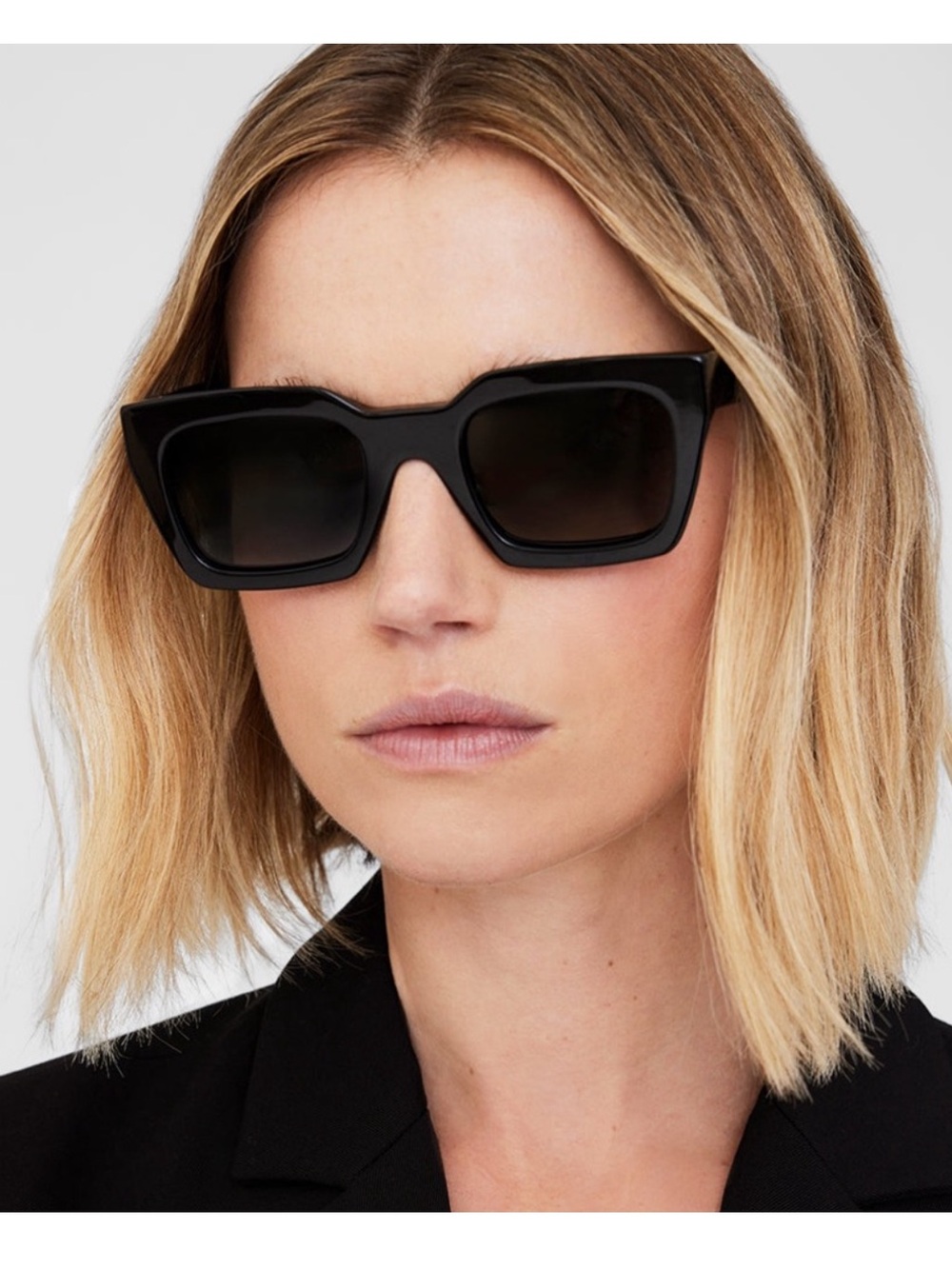 Anine Bing Indio Sunglasses in Black